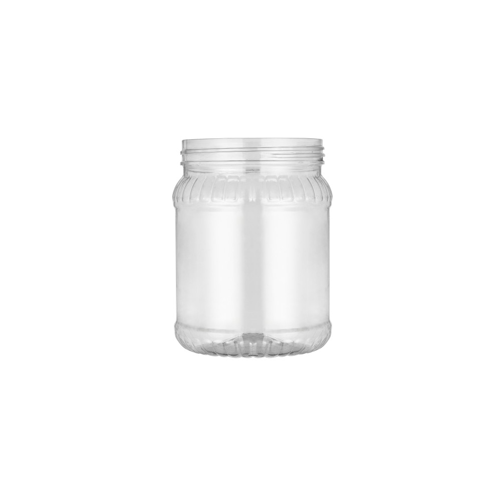 1500 CC RIBBED ROUND JAR