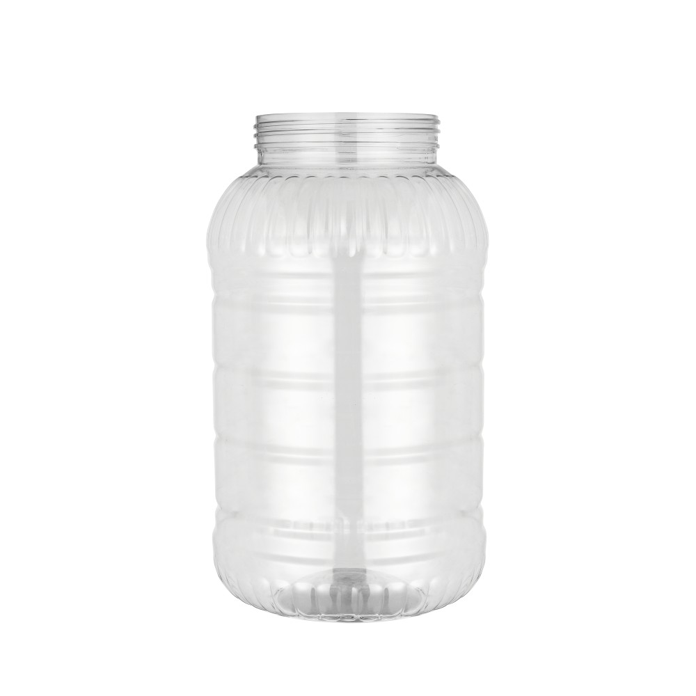 5000 CC LONG RIBBED ROUND JAR