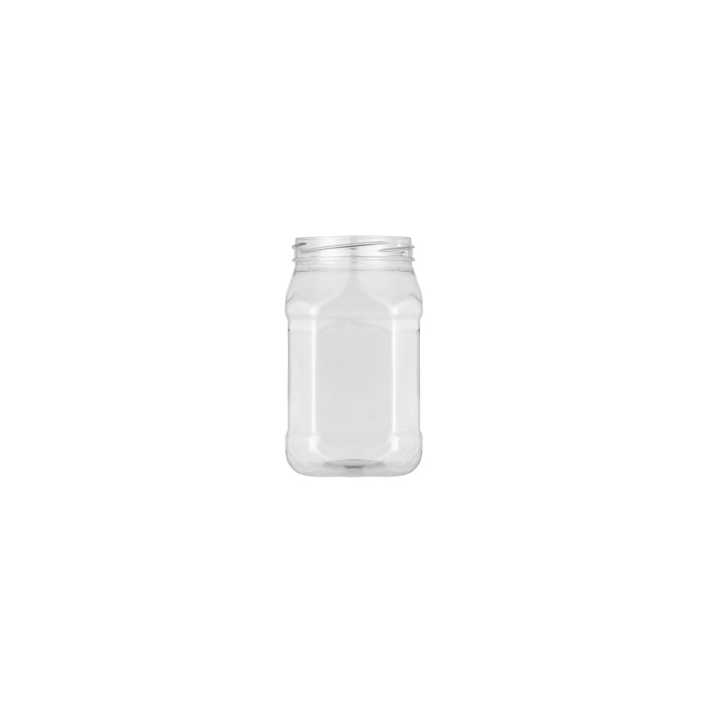 350 CC 6 CORNER PET JAR