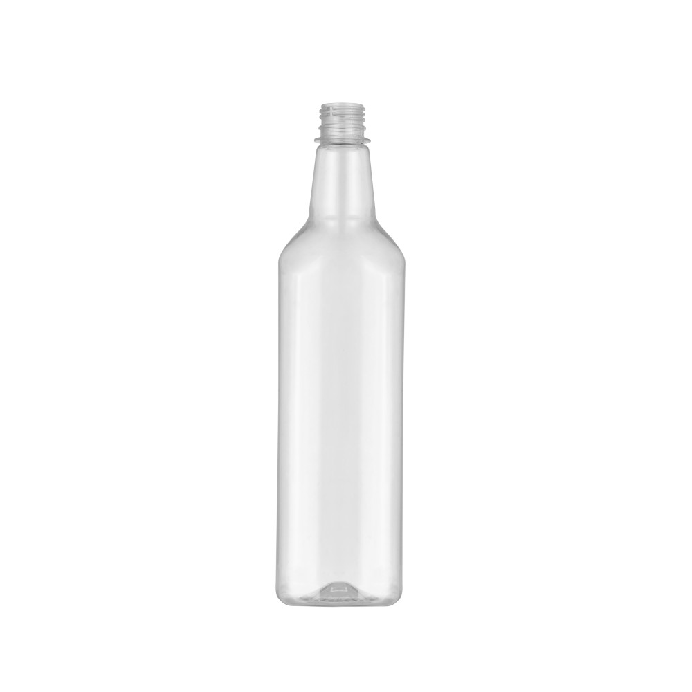 1000 CC 28 MM FLAT CORNER PET BOTTLE