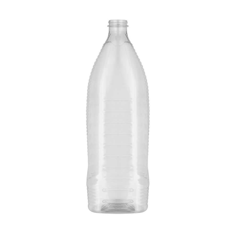 1 LT SQUARE EDGE PET BOTTLE